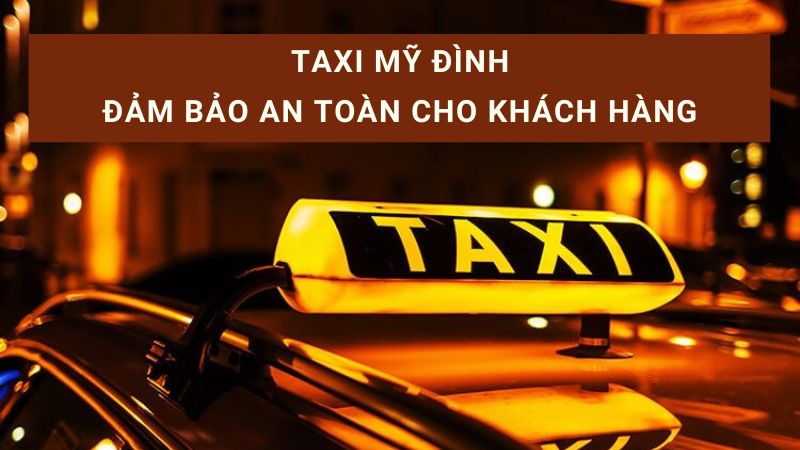 taxi ở mỹ đinh